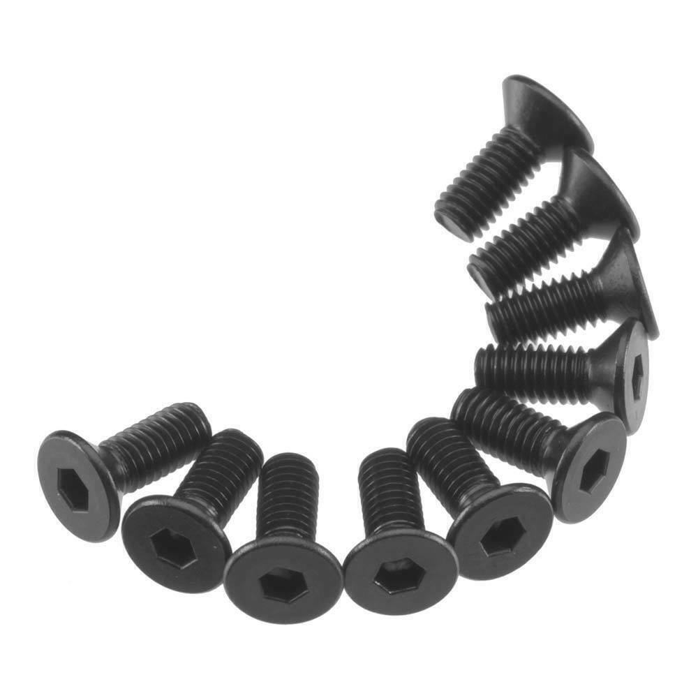 Axial AXA144 Hex Flat Head M3X8mm Black (10) AXIC0118