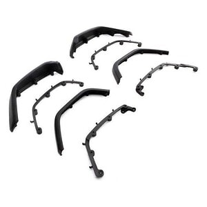 Axial SCX6: Jeep JLU FR & RR Fenders & Mounts AXI250001