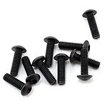 Axial AX31373 Hex Socket Button Head Black M2.6x8mm (10) AXIC3373