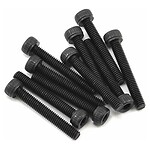 Axial AX31399 M2.6x18mm Cap Head Screw Black (10) AXIC3400