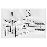 Axial AX31556 67 ChevroletC/10 Body Details Chrome SCX10 AXIC1556