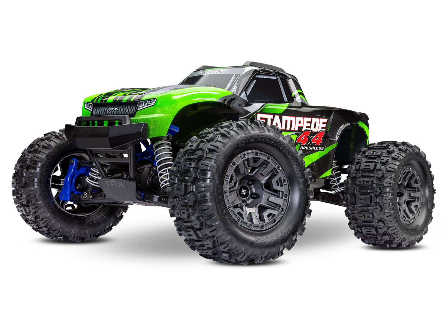 1/10 Stampede 4X4 BL-2s Scale 4WD Monster Truck Green
