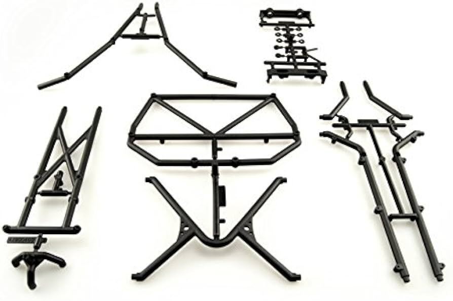 Axial Roll Cage Flat Bed SCX AX80046