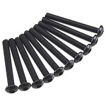 Axial AXA120 Hex Socket Button Head M3x25mm Black (10) AXIC0012
