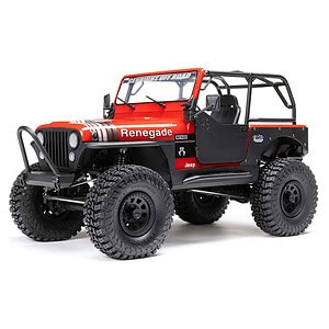1/10 Axial SCX10 III Jeep CJ-7 4WD Brushed RTR - Red AXI03008T1