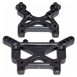 Team Associated ASC21017 Front & Rear Shock Tower