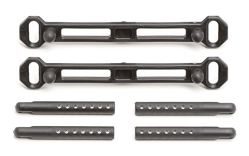 Team Associated ASC25137 Pivoting Body Mounts & Post Set