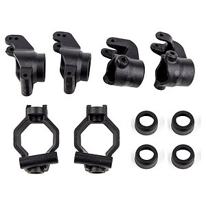 Team Associated RIVAL MT8 Caster/Steering Blocks/Rear Hubs Set