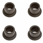 Black rubber RC car bumper guards for off-road RC vehicles, durable and easy to install.