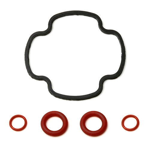 High-quality RC car gasket and O-ring replacement kit for optimal engine performance.