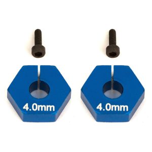 Team Associated 4.0mm Factory Team Aluminum Clamping Wheel Hex (2)