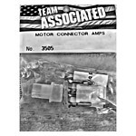 Team Associated Motor Connector Amps