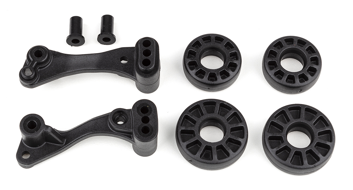 Team Associated DR10 Wheelie Bar Wheels & Mount
