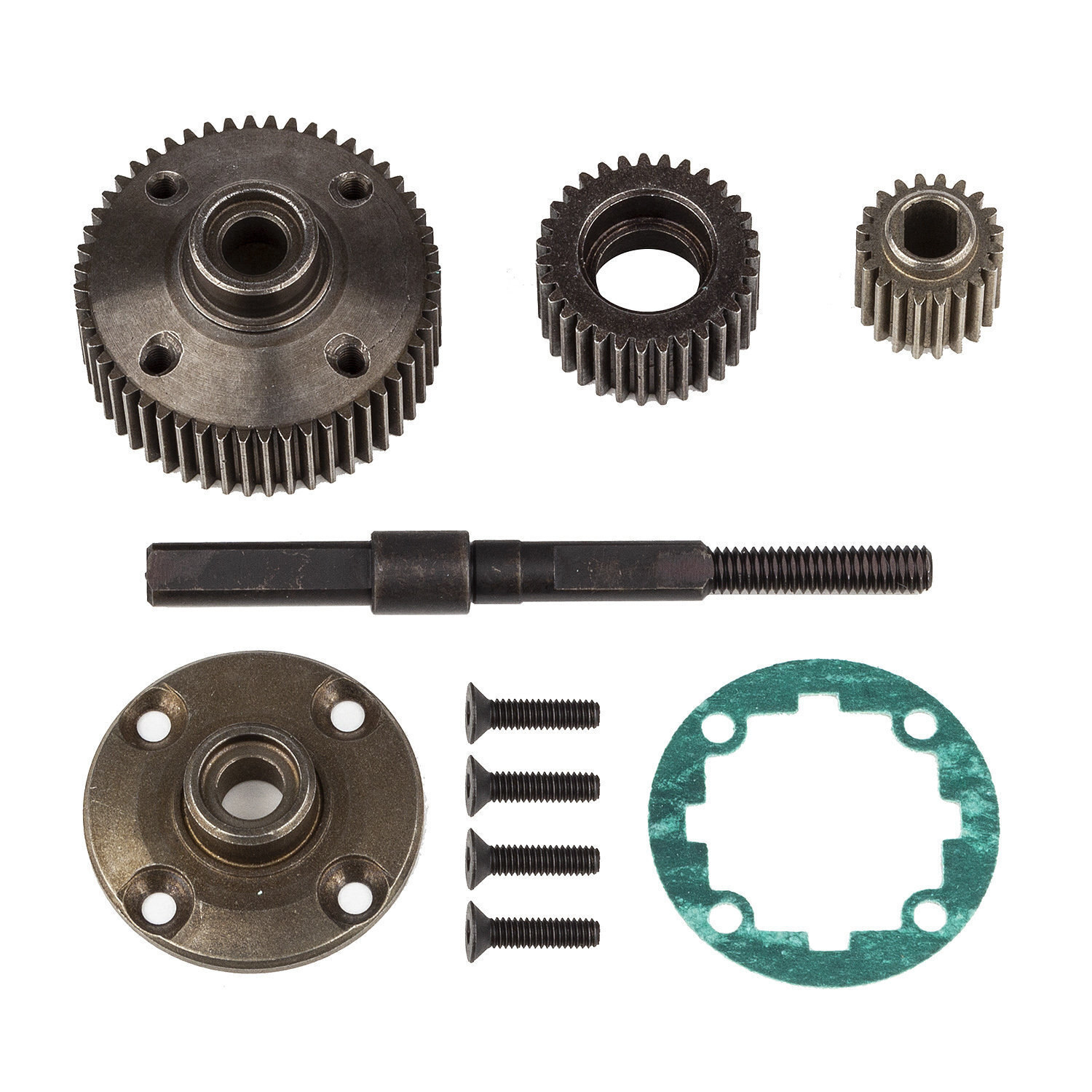 Team Associated Metal Transmission Gear Conversion