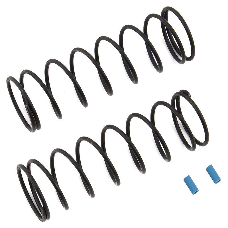 Team Associated RC8B3.1 Front V2 Shock Spring Set (Blue  - 5.5lb/in) (2)