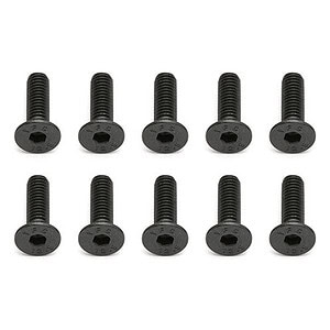 Team Associated 4x14mm Flat Head Hex Screw (10)