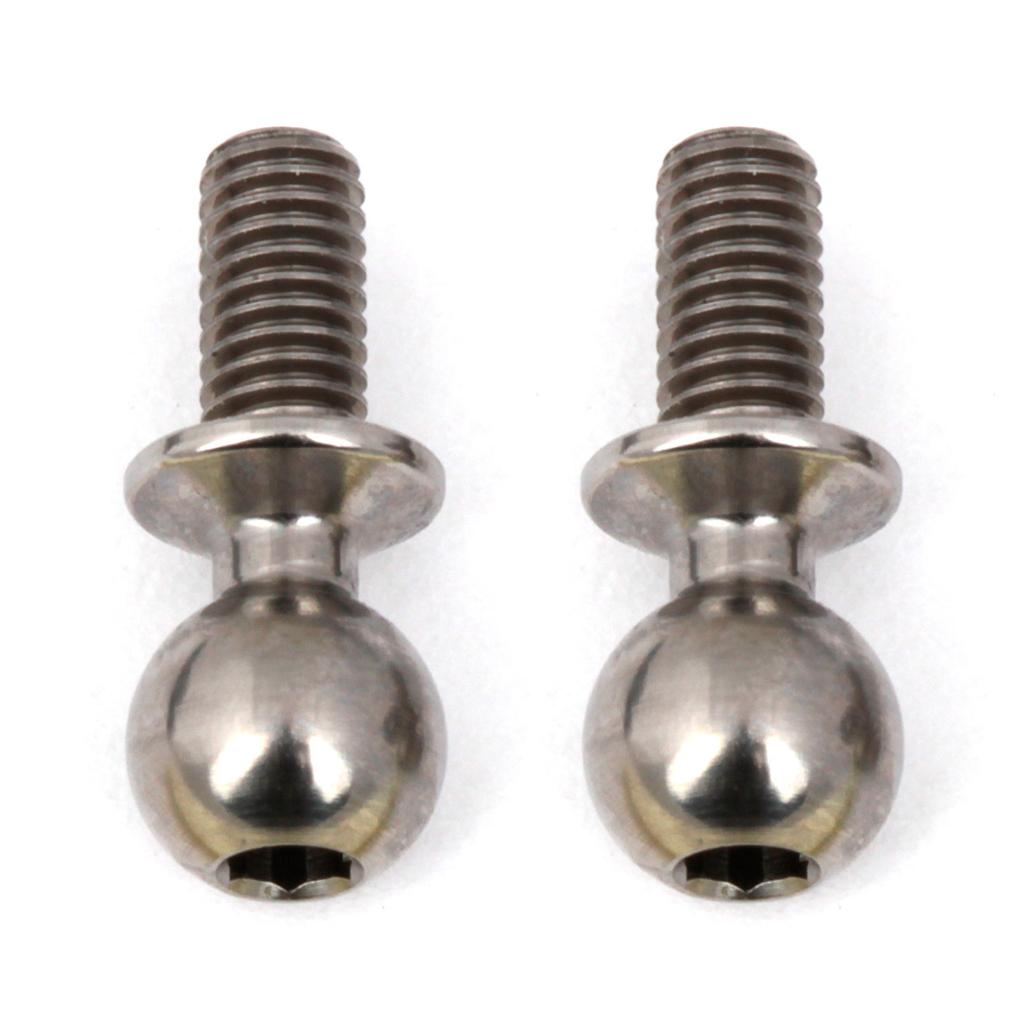 Team Associated 6mm Factory Team Heavy Duty Titanium Ball Stud Set (2)