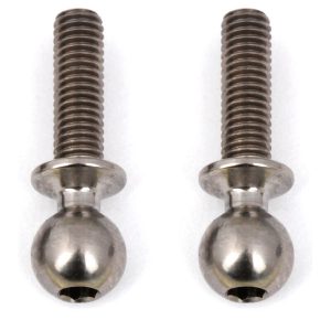 Team Associated 10mm Factory Team Heavy Duty Titanium Ball Stud Set (2)