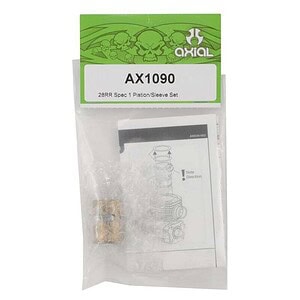 Highly durable RC car piston and sleeve set for 1/10 scale off-road repairs.