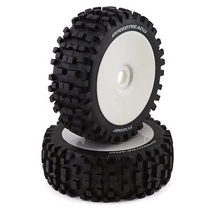 Duratrax SpeedTreads Trigger Pre-Mounted (2) - 1:8 Buggy