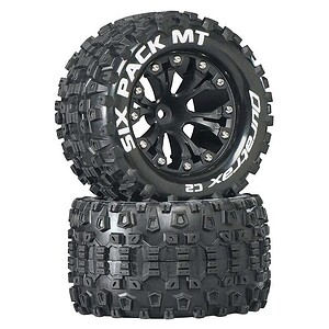 Duratrax SpeedTreads Sixpack MT 2.8 Tires Pre-Mounted (2)