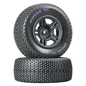 Duratrax Posse SC 12mm Pre-Mounted SCT - Front/Rear (Fits Slash 4x4)