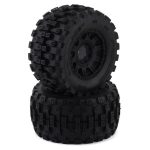 Pro-Line Badlands MX38 HP 3.8 Belted Pre-Mounted on Raid 8x32 Wheels - 17mm Front/Rear