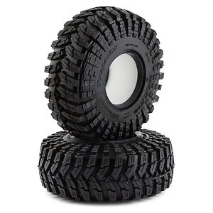 Durable off-road tires for RC cars, ideal for rocky, muddy, and uneven terrains.