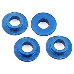 Pro-Line 1/5 Billet Adapter Washer Aluminum F/R (4) Blue PRO6379-00