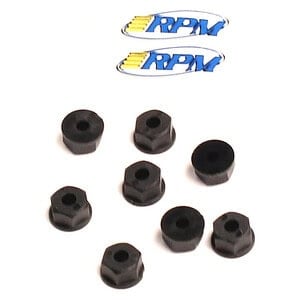 RPM  6-32 Nylon Nuts Black (8pcs) RPM70822