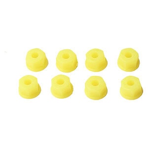 RPM  6-32 Nylon Nuts Neon Yellow (8pcs) RPM70827