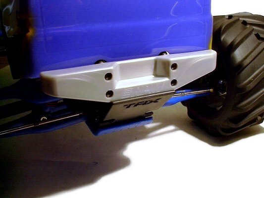 RPM Rear Step Bumper for T-Maxx & E- Maxx Silver RPM80096 - rpm80096-jpg RPM Rear Step Bumper for T-Maxx & E- Maxx Silver RPM80096