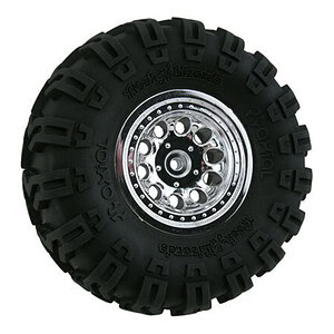 RPM  Revolver 2.2 Chrome Narrow Wheelbase Wheels (2pcs) RPM82223