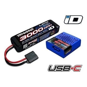 Traxxas 2S Battery/charger 2s/USB-C completer pack