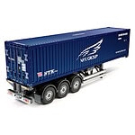 1/14 Tamiya 40ft RC Cargo Scale Container Semi Truck Tractor Trailer TAM56330