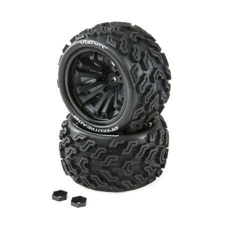Duratrax Speedtreads Vulture 2.2 14mm Tires Pre-Mounted ST/MT (2)