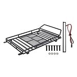 Luggage Carrier Roof Rack with LED Light Bar for 1/10 RC Crawler Car Axial SCX10 TRX4