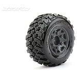 JKO 1:10 SC King Cobra Tires Pre-Mounted on Black Claw Rims - Medium Soft - 4711264591598 JKO 1:10 SC King Cobra Tires Pre-Mounted on Black Claw Rims - Medium Soft