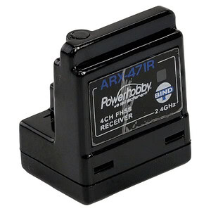 High-performance RC car transmitter receiver for hobby racing and control.