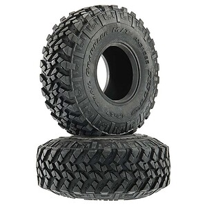 Durable off-road tires designed for RC cars, ideal for rugged terrains, enhancing speed and stability.