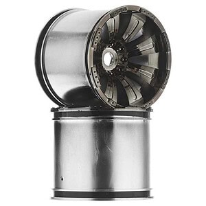 Axial Oversize Spoke Wheel - Black Chrome