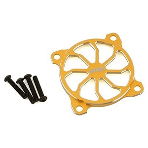 Team Brood 40mm Aluminum Fan Cover Yellow BRO-TBR-40MMFANCOVERY