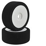 BSR Racing 1/8 Mounted GT Foam Tire - White C8034 - c8034-jpg BSR Racing 1/8 Mounted GT Foam Tire - White C8034