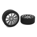 Team Corally 1:10 GP Touring Attack Foam Tires - 35 Shore COR14700-35