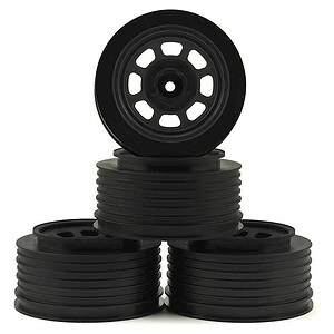 DE Racing Speedway SC Dirt Oval Wheels - White