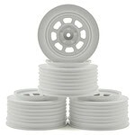 DE Racing Drift Element 6-Spoke Drift Wheels - Bronze & Chrome w/Gold Rivets