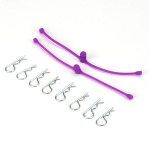 Dubro Body-Klip Retainer Purple DUB2250