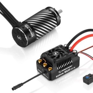 Hobbywing EZRun MAX5 G2 Sensored Brushless ESC Motor Combo 56118SD 1100KV HWI38010604