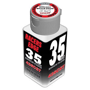 Racers Edge 35 Weight 425cSt 70ml 2.36oz Pure Silicone Shock Oil RCE3235