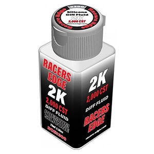 Racers Edge 2000cSt 70ml 2.36oz Pure Silicone Diff Fluid
